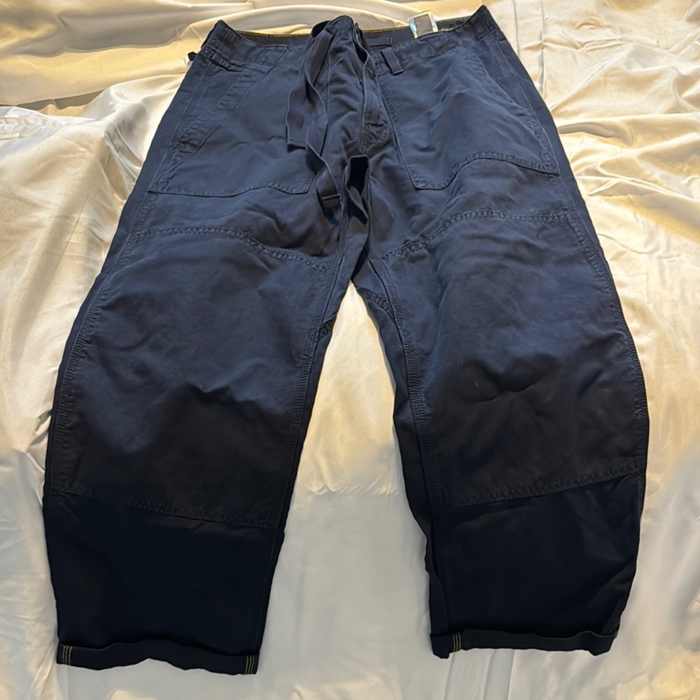 Banana Republic Blue Cargo Pants Sturdy Fabric
